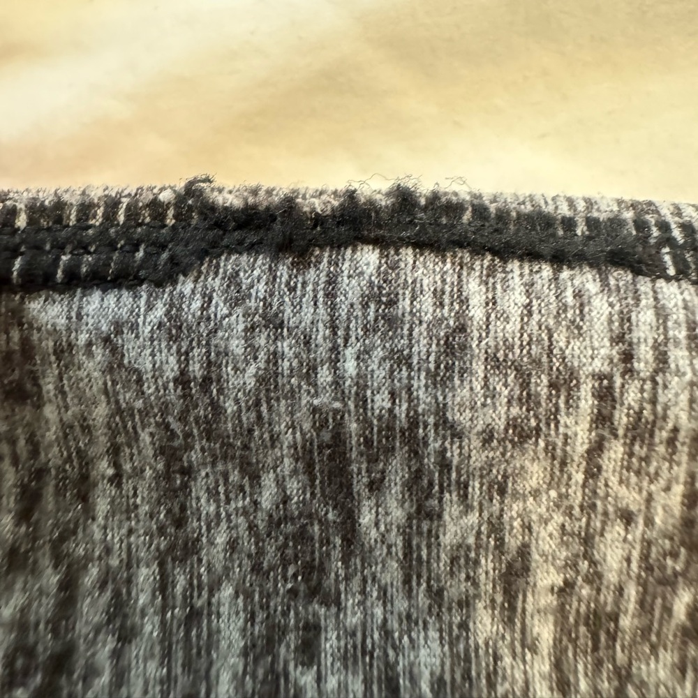 Alo Yoga Alosoft High Waist 7/8 Lounge Leggings Grey Stripe Size XS - Picture 11 of 11